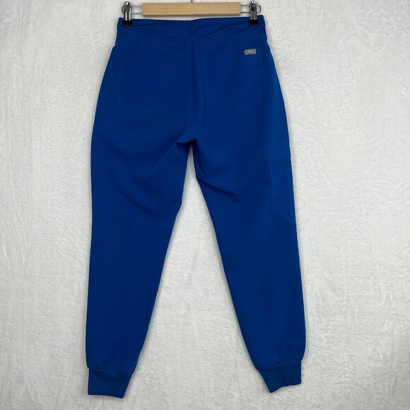 Figs Scrub Set Royal Blue Zamora Jogger Pants XSP Catarina One-Pocket Top XS - Picture 5 of 16